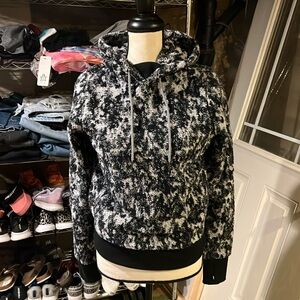 Athleta hooded Sherpa sweater hoodie size XXS